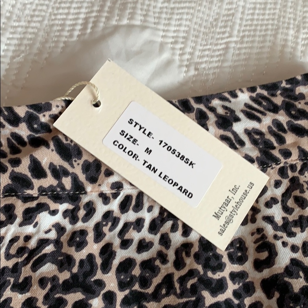 M | leopard skirt - Picture 6 of 7